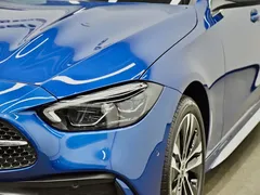 2023 Mercedes-Benz C-Class C 350 eL PHEV, синий — фото 27