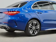 2023 Mercedes-Benz C-Class C 350 eL PHEV, синий — фото 32