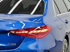2023 Mercedes-Benz C-Class C 350 eL PHEV, синий — фото 34