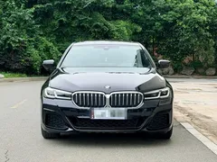 2021 BMW 5 Series 5 530Li M, чёрный — фото 2