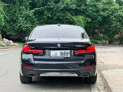 2021 BMW 5 Series 5 530Li M, чёрный — фото 4