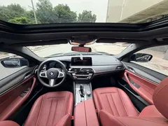 2021 BMW 5 Series 5 530Li M, чёрный — фото 5