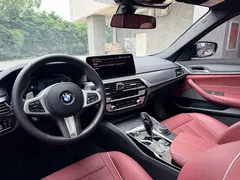 2021 BMW 5 Series 5 530Li M, чёрный — фото 7