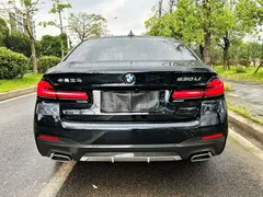 2023 BMW 5 Series 5 530Li M, чёрный — фото 5