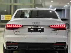 2022 Audi A4L 40 TFSI, белый — фото 4