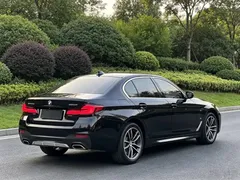 2022 BMW 5 Series 5 525Li M, чёрный — фото 9
