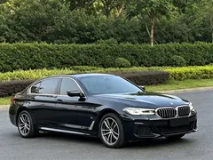2022 BMW 5 Series 5 525Li M, чёрный — фото 12