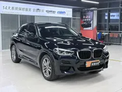 2021 BMW X4 25i M Sport Package, чёрный — фото 3