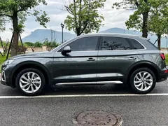 2022 Audi Q5L 40T, зелёный — фото 3