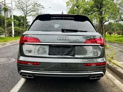 2022 Audi Q5L 40T, зелёный — фото 4