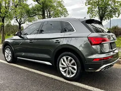 2022 Audi Q5L 40T, зелёный — фото 5