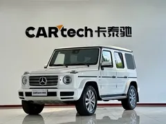 2022 Mercedes-Benz G-Class G 350, белый — фото 1