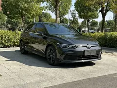 2021 Volkswagen Golf 280TSI DSG R-Line, чёрный — фото 3