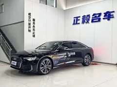 2021 Audi A6L 45 TFSI quattro, чёрный — фото 1