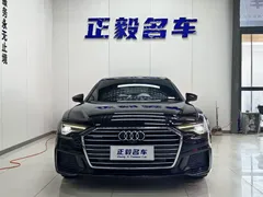 2021 Audi A6L 45 TFSI quattro, чёрный — фото 2
