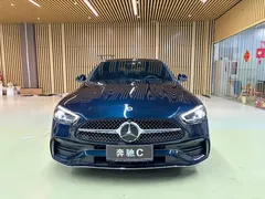 2022 Mercedes-Benz C-Class C 260 L Sport, зелёный — фото 2