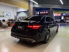 2022 Mercedes-Benz C-Class C 260 L Sport, зелёный — фото 8