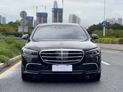 2021 Mercedes-Benz S-Class S 400 L Luxury, чёрный — фото 2