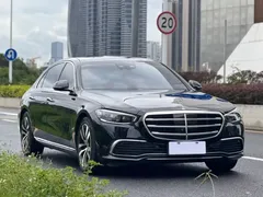 2021 Mercedes-Benz S-Class S 400 L Luxury, чёрный — фото 4
