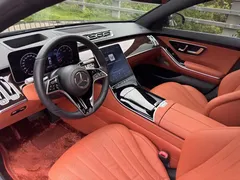 2021 Mercedes-Benz S-Class S 400 L Luxury, чёрный — фото 13
