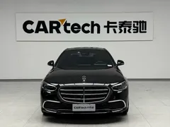 2023 Mercedes-Benz S-Class S 400 L Luxury, чёрный — фото 4