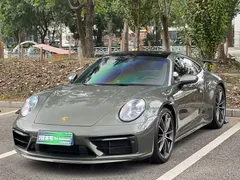 2023 Porsche 911 Carrera S 3.0T, зелёный — фото 1