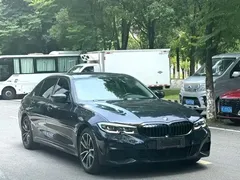 2022 BMW 3 Series 325Li M Sport Dark Package, чёрный — фото 3