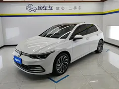 2021 Volkswagen Golf 280TSI DSG Pro, белый — фото 1