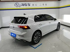 2021 Volkswagen Golf 280TSI DSG Pro, белый — фото 3