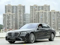 2021 Mercedes-Benz S-Class S 450 L 4MATIC, чёрный — фото 2