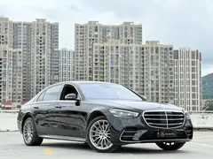 2021 Mercedes-Benz S-Class S 450 L 4MATIC, чёрный — фото 4