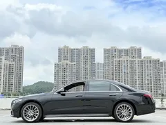 2021 Mercedes-Benz S-Class S 450 L 4MATIC, чёрный — фото 13