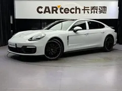 2021 Porsche Panamera 4 Long Wheelbase 2.9T, белый — фото 1