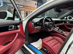 2021 Porsche Panamera 4 Long Wheelbase 2.9T, белый — фото 4