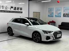 2023 Audi A3 Sportback 35 TFSI, белый — фото 3