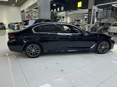 2022 BMW 5 Series 5 525Li M, чёрный — фото 22