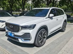2021 Geely Monjaro 2.0TD High Power AT 4WD Flagship, белый — фото 1