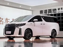 2023 Toyota Alphard Hybrid 2.5L, белый — фото 1