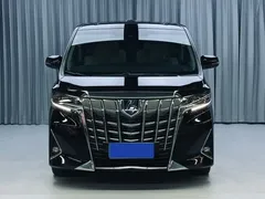 2021 Toyota Alphard Hybrid 2.5L Premium, чёрный — фото 2