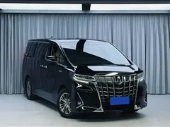2021 Toyota Alphard Hybrid 2.5L Premium, чёрный — фото 3
