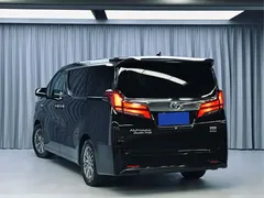 2021 Toyota Alphard Hybrid 2.5L Premium, чёрный — фото 4