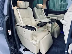 2021 Toyota Alphard Hybrid 2.5L Premium, чёрный — фото 13