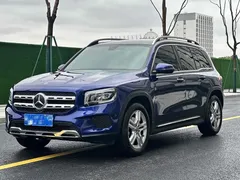 2021 Mercedes-Benz GLB 200, синий — фото 1