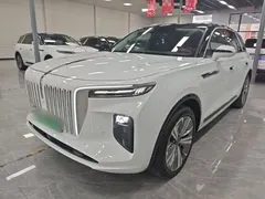 2022 Hongqi E-HS9 690km, белый — фото 1