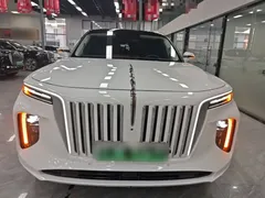 2022 Hongqi E-HS9 690km, белый — фото 3