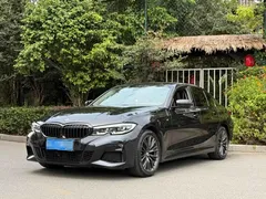 2021 BMW 3 Series 3 325i M, чёрный — фото 1