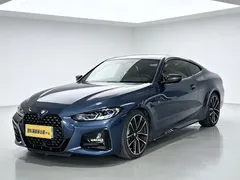 2022 BMW 4 Series 430i M Sport Night Package, синий — фото 1