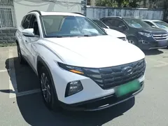 2023 Hyundai Tucson 1.5T AT 2WD GLX Elite, белый — фото 4