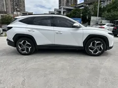 2021 Hyundai Tucson L 1.5T DCT LUX Premium, белый — фото 7