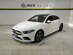 2022 Mercedes-Benz A-Class A 200 L Sport Sedan Fashion, белый — фото 1